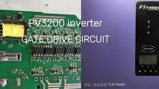 pv3200 solar inverter gate drive. Booster side MOSFET & IGBT not work.