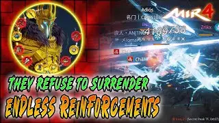 SP WAR: 1v2 Turned Into a Never-Ending Reinforcement Party | MIR4 Lancer PvP