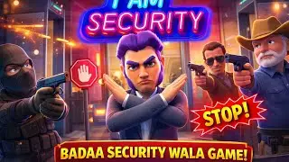 😂👀 Funny Outfit Alert! | I Am Security Game 🚨🎮#IAmSecurity#FunnyGameplay#GamingVideo#viral 