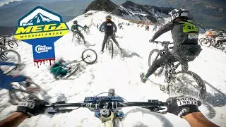 CARNAGE &agrave; la MEGAVALANCHE 😨💥 !! REMONTADA jusqu'au TOP 100 - MASS START-FULL RUN