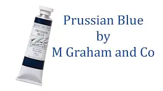 Review Prussian Blue Oil Paint by M Graham and Co