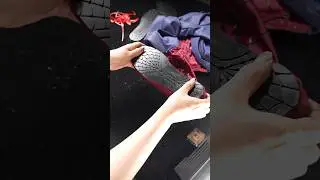 TASM2 shoes pad making process #spiderman #cosplay #peterparker #marvel #halloween #fyp