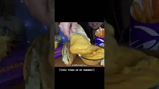 Cheesy Burrito Mukbang #mukbang #tacobell #asmr #shorts