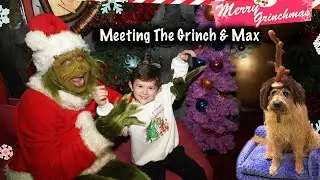 Holiday Meet & Greet at Universal Studios | The Grinch & Max The Dog  Christmas | Grinchmas ICONIC