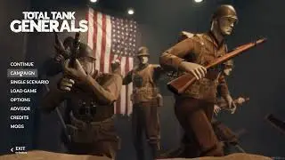 Total Tank Generals. Patton Campaign. Operation Torch. 08, November 1942. Gameplay 1