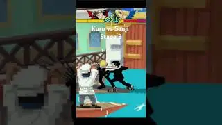 One Piece: Grand Battle! (Playstation 1) Stage 3 Kuro vs Sanji - Event Battle Mode