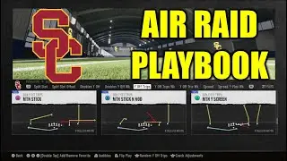 USC Air Raid Playbook Guide | College Football 25