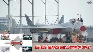 The Side Weapon Bay on the Su-57 is Uncovered