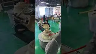 Electric stone grinder.