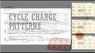 Major Cycle Progression Practice with Quick Sheet. Practice Patterns around the cycle FREE PDF