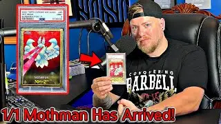 My 1/1 Topps Chrome Mothman Finally Arrived!