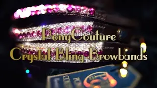 PonyCouture Crystal Bling Browbands for Horses