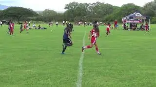 Whitfield SC 07 Girls (Royal) vs Honolulu Galaxy 07 - January 20, 2018