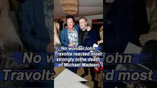 Неудивительно, что Джон Траволта так бурно отреагировал на смерть Майкла Мэдсена. Он сделал три в...