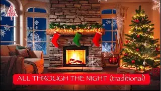 Anacleto Saxoni - All through the night [Fireplace Sounds, Christmas songs, Merry Christmas]