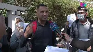 #البليدة: وقفة إحتجاجية للمحامين المتربصين للمطالبة بأداء اليمين