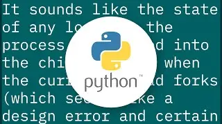 Safe to call multiprocessing from a thread in Python?
