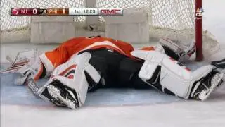 Neuvirth Stretchered Off Ice After Scary Collapse | April 1, 2017
