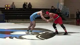 174 lbs: Kobe Moore (Gettysburg) v. Kadin Khalloufi (Johns Hopkins) | Gettysburg Bullets Wrestling