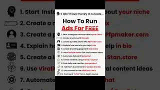 How to Run Ads for FREE | Promote Your Business Without Spending Money in 2025