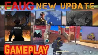FAUG GAMEPLAY | FAUG TDM Mode Released 🔥🔥🔥 Team Death Mode, New Map ,Gun Early Access