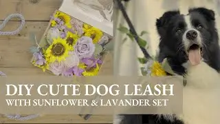 Ling's tutorial: how to make a cute dog leash for wedding
