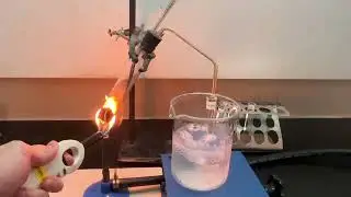 Burning of crude oil & Distillation of crude oil