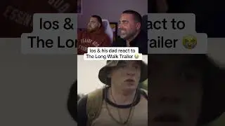 los & his dad react to The Long Walk Trailer 😭 #lospollostv