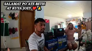MUNTING SALO SALO PARA SA ATING KAARAWAN ,MARAMING SALAMAT PO ATE BETH AT KUYA JOEY❤️🙏