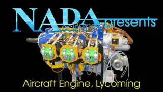 Aircraft Engine, Lycoming Flat-6 - NADA Scientific