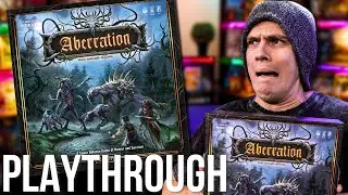 Grim Dark Tower Defense! - Aberration Full Board Game Playthrough!