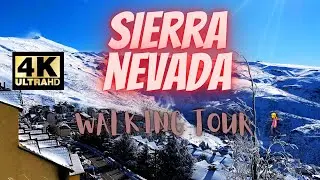 [4K] Sierra Nevada - Pradollano, Walking Tour (UHD) 2021, Fresh video!