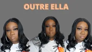 LOOKING FOR A GREAT HUMAN HAIR DUPE?? LOOK NO FURTHER!! OUTRE PERFECT HAIRLINE|OUTRE ELLA