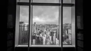 Hong Kong 360 view from central plaza 46th floor (4K)