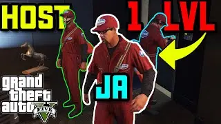 GTA ONLINE - 1 LVL MIAŁ NAS WYKEROWAĆ ... - Napady na kasyno z randomami