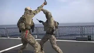 🇰🇷 Republic of Korea Navy Special Warfare Flotilla KNIFE ATTACK TRAINING