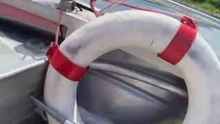 Eine flotte Bootsfahrt auf der Weser von Rinteln bis Engern (&bdquo;Weser erleben&ldquo; am 2.7.2022)