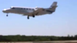 Cessna Citation Excel (CE-560XL) Landing GVL