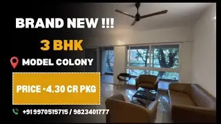 Ultra Premium 3 BHK in  Model Colony, Kothrud | 1450 Sqft Carpet | ₹4.30 Cr All Inclusive Pkg