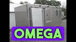 Omaga Solar Portable Restroom Trailer | Alpha Mobile Solutions