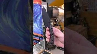 Туристический нож CIVIVI Midwatch beadblast сталь N690, рукоять Black Burlap Micarta