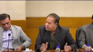 Dr Zahid Hasan Ansari Speaking at FPCCI  Chief Commissioner Income Tax meeting 