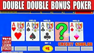 Video Poker - DOUBLE DOUBLE BONUS POKER - She’s Calling It