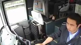 Video  Car's failure to overtake bus in China ends in dramatic crash