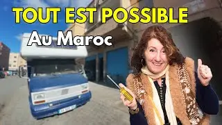Notre camping car a été sauvé au Maroc