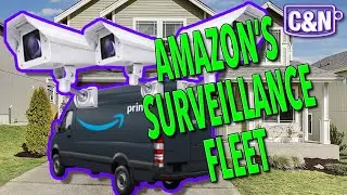 Amazon Prime's Fleet Of #Surveillance Vans! #prime #1984