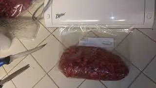 deer meat trick freezing the meat you process