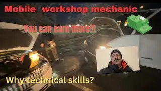 Mobile workshop mechanic | More earning with Technical skills | Pakistani in America #vlog #urdu