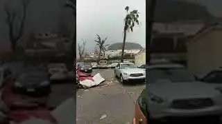 #HurricaneIrma aftermath in St. Martin as it's devastated the island... #Irma