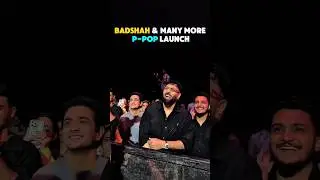 P Pop Culture Launch Event 🔥 #karanaujla #badshah #parmishverma #shorts #shortsfeed #trending #viral